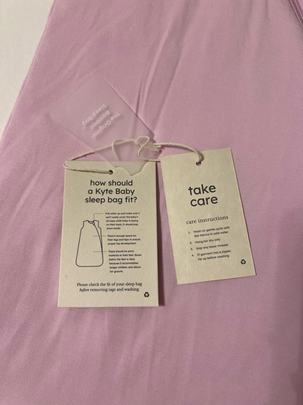 Kyte Baby XS Pink Sleep Bag - Picture 5 of 6
